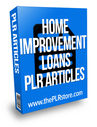 home improvement loans