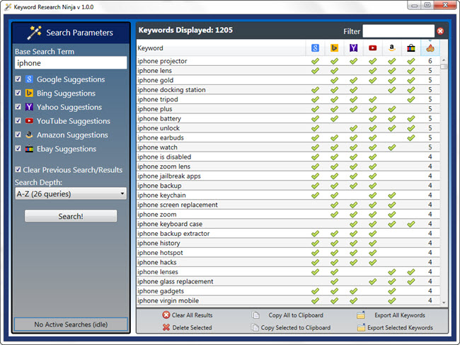 keyword research plr software