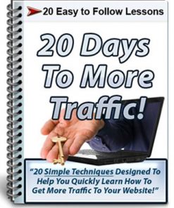 20 days to more traffic plr autoresponder messages