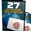list building tips plr videos