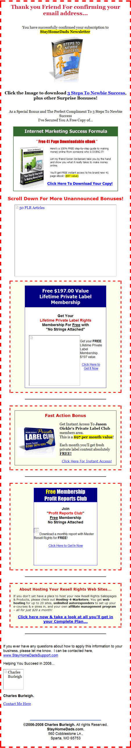 3 Steps To Newbie Success PLR Ebook - Image 4