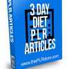 3 Day Diet PLR Articles