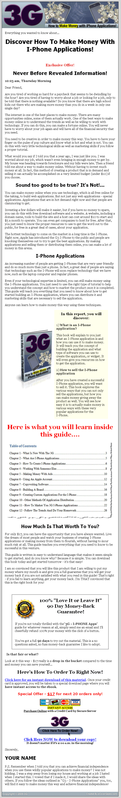 How to Make Money with 3G iPhone Apps MRR Ebook - Image 2