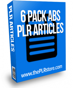 6 pack abs plr articles
