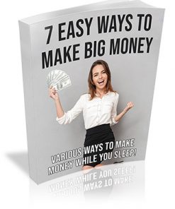 7 Easy Ways to Make Big Money PLR Ebook