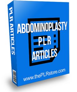 Abdominoplasty PLR Articles