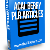 acai berry plr articles