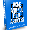 Acne And You PLR Articles