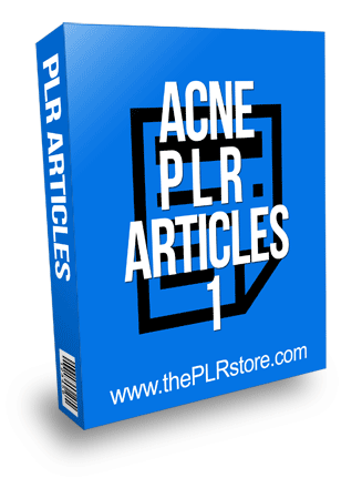 Acne PLR Articles 1