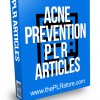 Acne Prevention PLR Articles