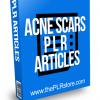 Acne Scars PLR Articles