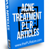 Acne Treatment PLR Articles