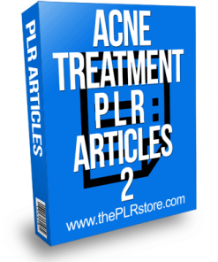 Acne Treatment PLR Articles 2
