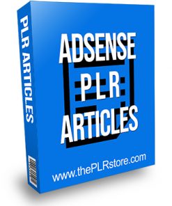 Adsense PLR Articles