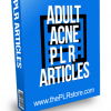 Adult Acne PLR Articles