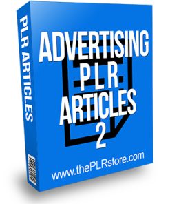 Advertising PLR Articles 2