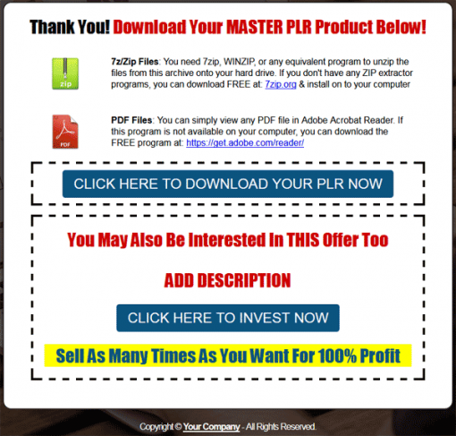 Affiliate Marketing A to Z PLR Ebook