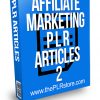 Affiliate Marketing PLR Articles 2