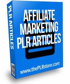 affiliate marketing plr articles