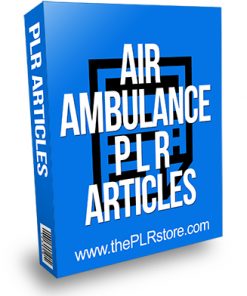Air Ambulance PLR Articles
