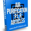 Air Purification PLR Articles