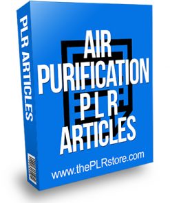Air Purification PLR Articles