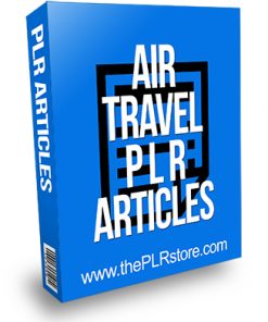 Air Travel PLR Articles