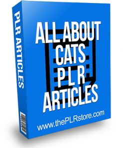 All About Cats PLR Articles