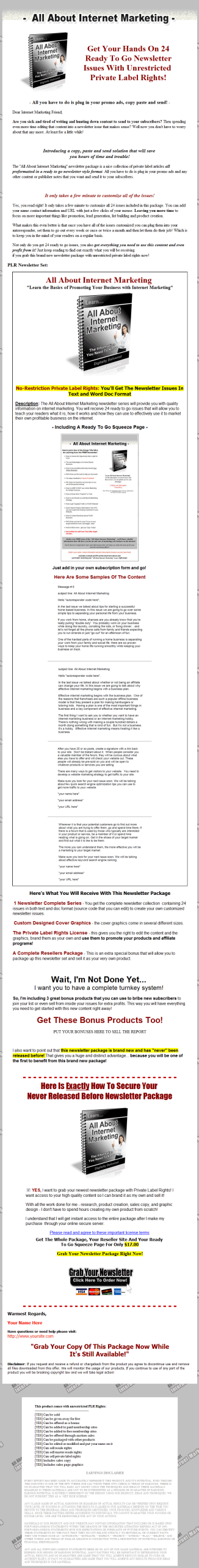 All About Internet Marketing PLR Autoresponder Messages 24 - Image 4