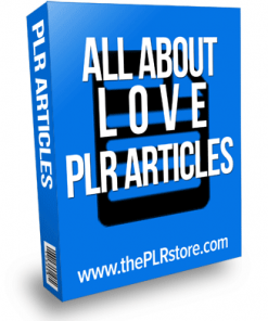 all about love plr articles