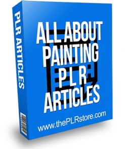 All About Painting PLR Articles