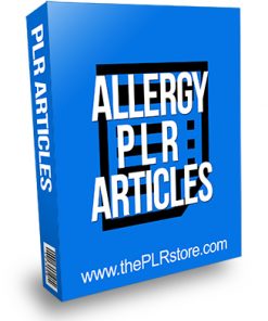 Allergy PLR Articles