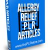 Allergy Relief PLR Articles