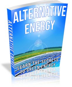 Alternative Energy PLR Ebook
