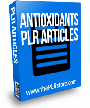 antioxidants plr articles