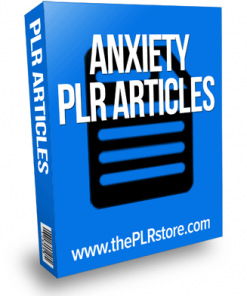 anxiety plr articles