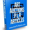 Art Auctions PLR Articles
