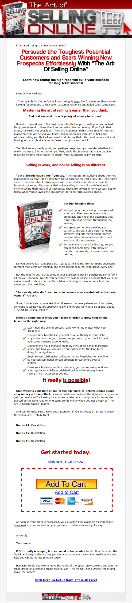 Art of Selling Online MRR Ebook - Image 2