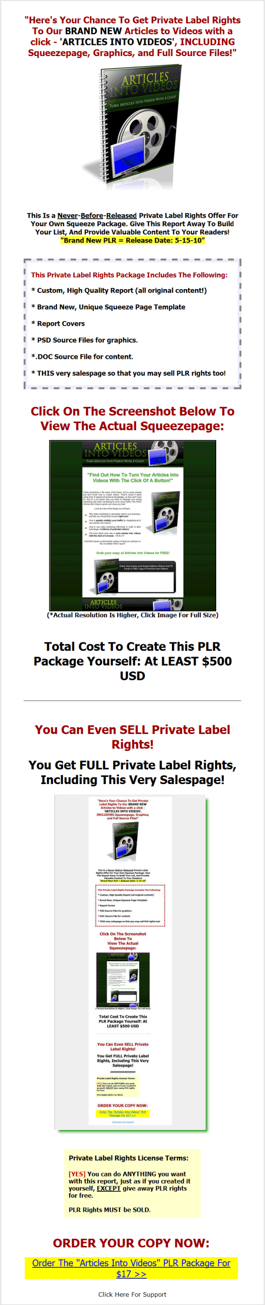 Articles Into Video PLR Ebook - Image 2