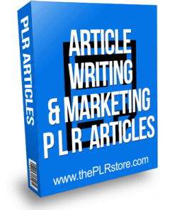 Article Writing and Marketing PLR Articles