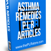 Asthma Remedies PLR Articles