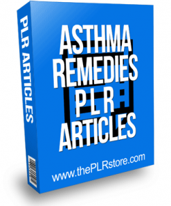 Asthma Remedies PLR Articles