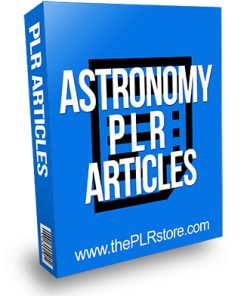 Astronomy PLR Articles