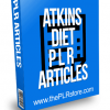 Atkins Diet PLR Articles