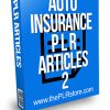 Auto Insurance PLR Articles 2