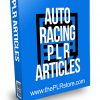 Auto Racing PLR Articles