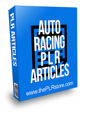 Auto Racing PLR Articles