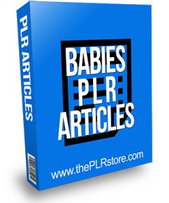 Babies PLR Articles