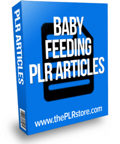 baby feeding plr articles