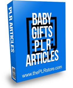 Baby Gifts PLR Articles